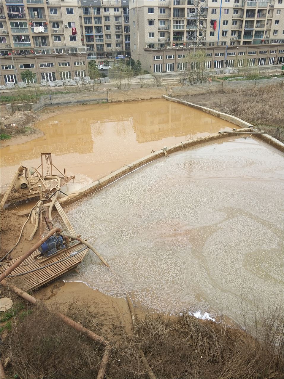 如东沉淀池淤泥清理-厂区废水池淤泥清淤