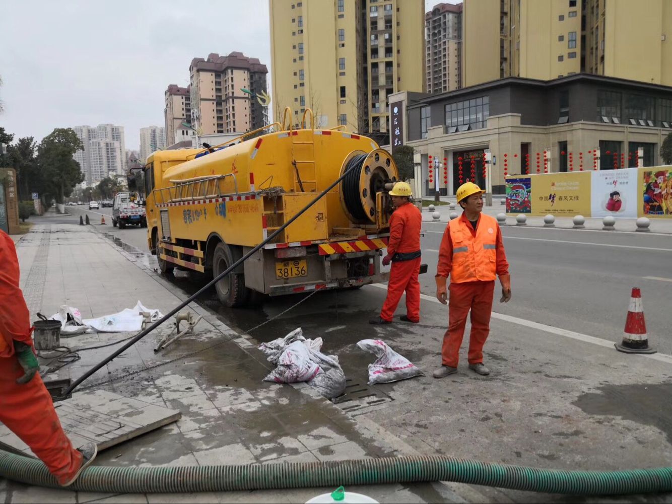 如东排污管道清淤-管道清洗